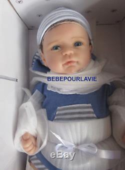 Ashton Drake Caleb Lifelike Silicone Baby Boy Doll by Linda Murray