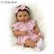 Ashton-Drake Camila Lifelike Baby Doll In Custom Outfit by Sherry Rawn 17-inches