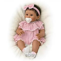 Ashton-Drake Camila Lifelike Baby Doll In Custom Outfit by Sherry Rawn 17-inches