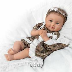 Ashton Drake Camo Cutie So Truly Real Fully Poseable Baby Doll by Ping Lau