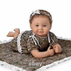 Ashton Drake Camo Cutie So Truly Real Fully Poseable Baby Doll by Ping Lau