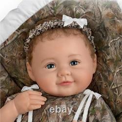 Ashton Drake Camo Cutie So Truly Real Fully Poseable Baby Doll by Ping Lau