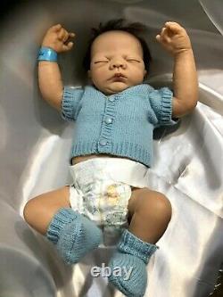 Ashton Drake Charlie Anatomically Correct Sleeping So Truly Real Lifelike Doll