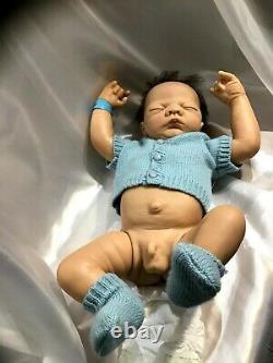 Ashton Drake Charlie Anatomically Correct Sleeping So Truly Real Lifelike Doll