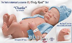 Ashton Drake Charlie baby boy by Linda Webb Anatomically correct