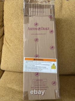 Ashton-Drake Charlie the Christmas Elf Doll with Candle & Stocking Brand New VTG