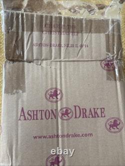 Ashton-Drake Charlie the Christmas Elf Doll with Candle & Stocking Brand New VTG