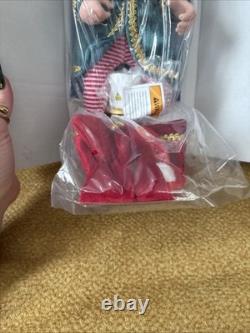 Ashton-Drake Charlie the Christmas Elf Doll with Candle & Stocking Brand New VTG