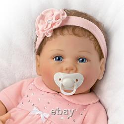 Ashton-Drake Chloe Coos RealTouch Vinyl Interactive Baby Doll