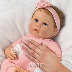 Ashton-Drake Chloe Coos RealTouch Vinyl Interactive Baby Doll