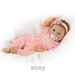 Ashton-Drake Chloe Coos RealTouch Vinyl Interactive Baby Doll