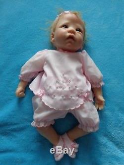 Ashton Drake Claire Silicone Lifelike Baby Doll 18 by Linda Murray