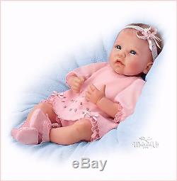 Ashton-Drake Claire baby Girl Doll Silicone Weighted Rooted Hair