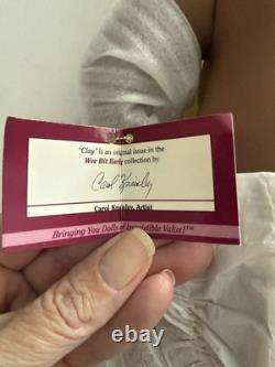 Ashton Drake'Clay' Doll So Truly Real By Carol Kneisley Wee Bit Early 18 New