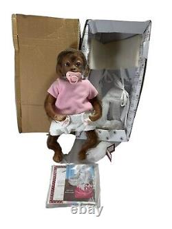 Ashton Drake Coco Bundles Of Love Vinyl Realistic Baby Monkey Doll 16 WithCert