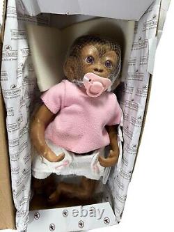 Ashton Drake Coco Bundles Of Love Vinyl Realistic Baby Monkey Doll 16 WithCert