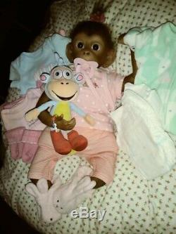 Ashton Drake Coco Monkey Doll Artist Linda Murray