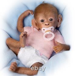 Ashton Drake Coco So Truly Real Lifelike Baby Monkey Doll By Linda Murray