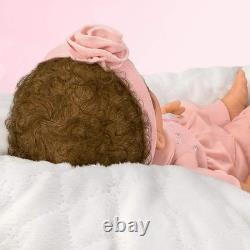 Ashton Drake Cooing Chloe Interactive Silicone Baby Girl Doll Linda Murray 18