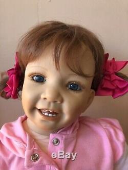 Ashton Drake Cory's First Day of Preschool 35 in Girl Doll Waltraud Hanl in Box