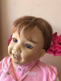 Ashton Drake Cory's First Day of Preschool 35 in Girl Doll Waltraud Hanl in Box