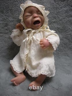 Ashton Drake Crying Reborn Baby Open Mouth Anatomically Correct Girl