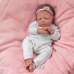 Ashton Drake Cuddle Caitlyn Warming Baby Doll By Violet Parker New 17 Doll