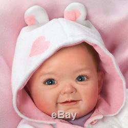 Ashton Drake Cutest Baby Of 2014 Portrait SAVANA baby girl doll by Ping Lau