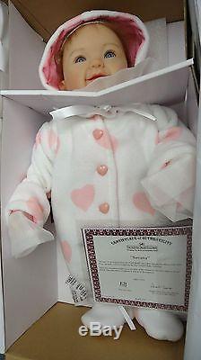 Ashton Drake Cutest Baby Of 2014 Portrait SAVANA baby girl doll by Ping Lau