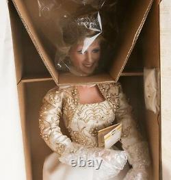 Ashton-Drake Diana, Visionary of Style Porcelain Doll NIB with CoA #96003 Great