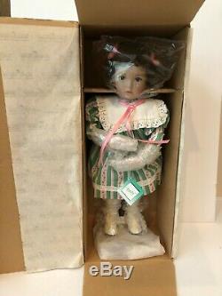 Ashton Drake Dianna Effner Emily 1995 Classic Collection Doll & Stand 16 NIB