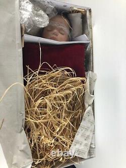 Ashton Drake Dianna Effner Jesus Birth of a Savior Doll in Manger SUPER RARE