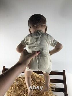 Ashton Drake Dianna Effner Jesus Birth of a Savior Doll in Manger SUPER RARE