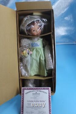 Ashton Drake / Dianna Effner Porcelain & Cloth A Holly Hobbie Spring Coa