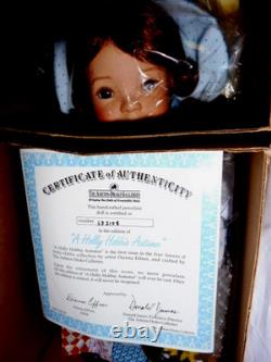 Ashton Drake / Dianna Effner Porcelain Doll A Holly Hobbie Autumn NIB WithCOA