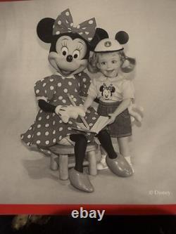 Ashton Drake Disney A Moment With Minnie Mouse Porcelain Doll Set w COA & Box