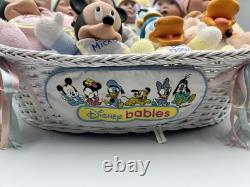 Ashton Drake Disney Babies in Dreamland Collection Porcelain Dolls With Basket