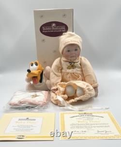 Ashton Drake Disney Babies in Dreamland Collection Porcelain Dolls With Basket
