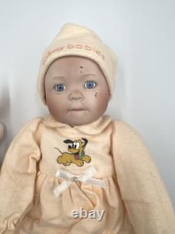 Ashton Drake Disney Babies in Dreamland Collection Porcelain Dolls With Basket