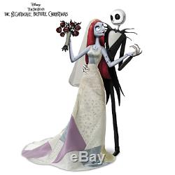 Ashton Drake Disney Tim Burton Jack And Sally Nightmare Romance Doll Set NEW NIB