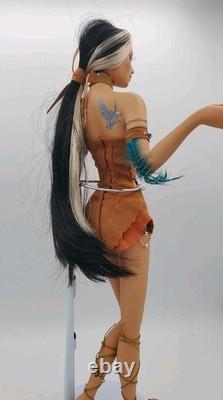 Ashton-Drake Doll Cindy McClure Eagle Fantasy Thorns Of Love Native American