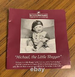Ashton Drake Doll Michael The Little Slugger -Bonnie Chyle with COA & Orig Box