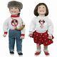 Ashton Drake Dolls 90s First Day at Walt Disney World Collection Boy & Girl