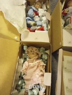 Ashton Drake Dolls qty 7 In Boxes