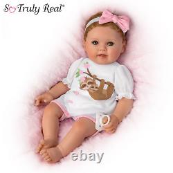 Ashton Drake Don't Hurry, Be Happy Lifelike Baby Girl Doll By Ping Lau