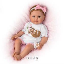 Ashton Drake Don't Hurry, Be Happy Lifelike Baby Girl Doll By Ping Lau