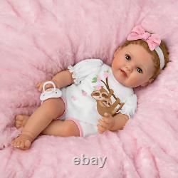 Ashton Drake Don't Hurry, Be Happy Lifelike Baby Girl Doll By Ping Lau