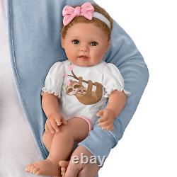 Ashton Drake Don't Hurry, Be Happy Lifelike Baby Girl Doll By Ping Lau