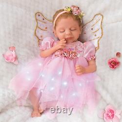 Ashton Drake Dream Blossom Silicone Fairy Baby Doll With Illuminated Outfit