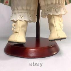 Ashton Drake EMILY Porcelain Doll Sculpted by Dianna Effner with Stand 15 in